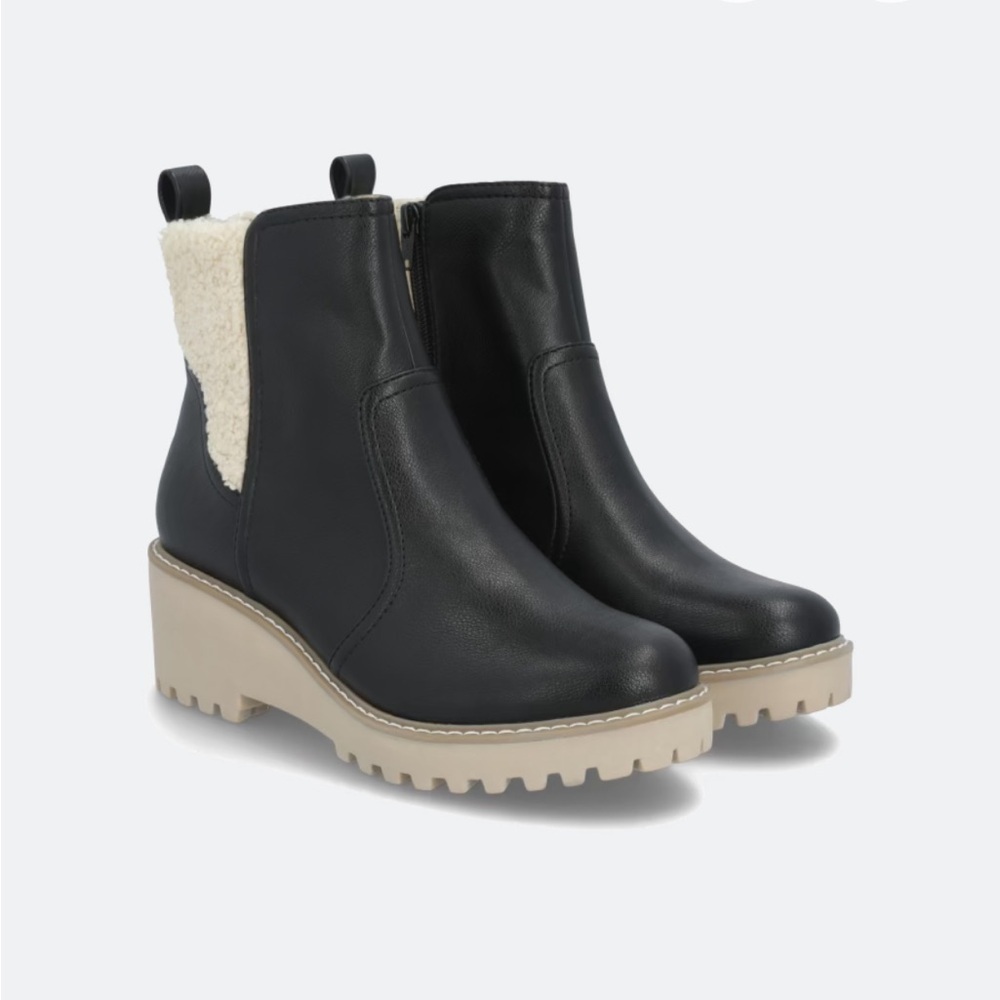 Dolce Vita Reacher Shearling Bootie Size 7